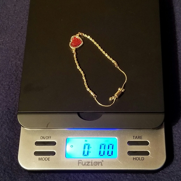 ITS Sense Heart Charm Rope Chain Bracelet - Picture 8 of 9